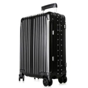 Occa trolley case female aluminum magnesium alloy high-end metal classic travel case universal wheel Over 100